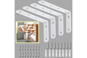 Anti Tip Furniture Anchors for Baby Pet Proofing,Furniture Wall Anchor Furniture Dresser Bookshelf Falling Prevention Device 