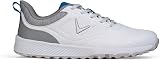 Callaway GTX Waterproof Spikeless Golf Shoes White Blue UK 9 view 2