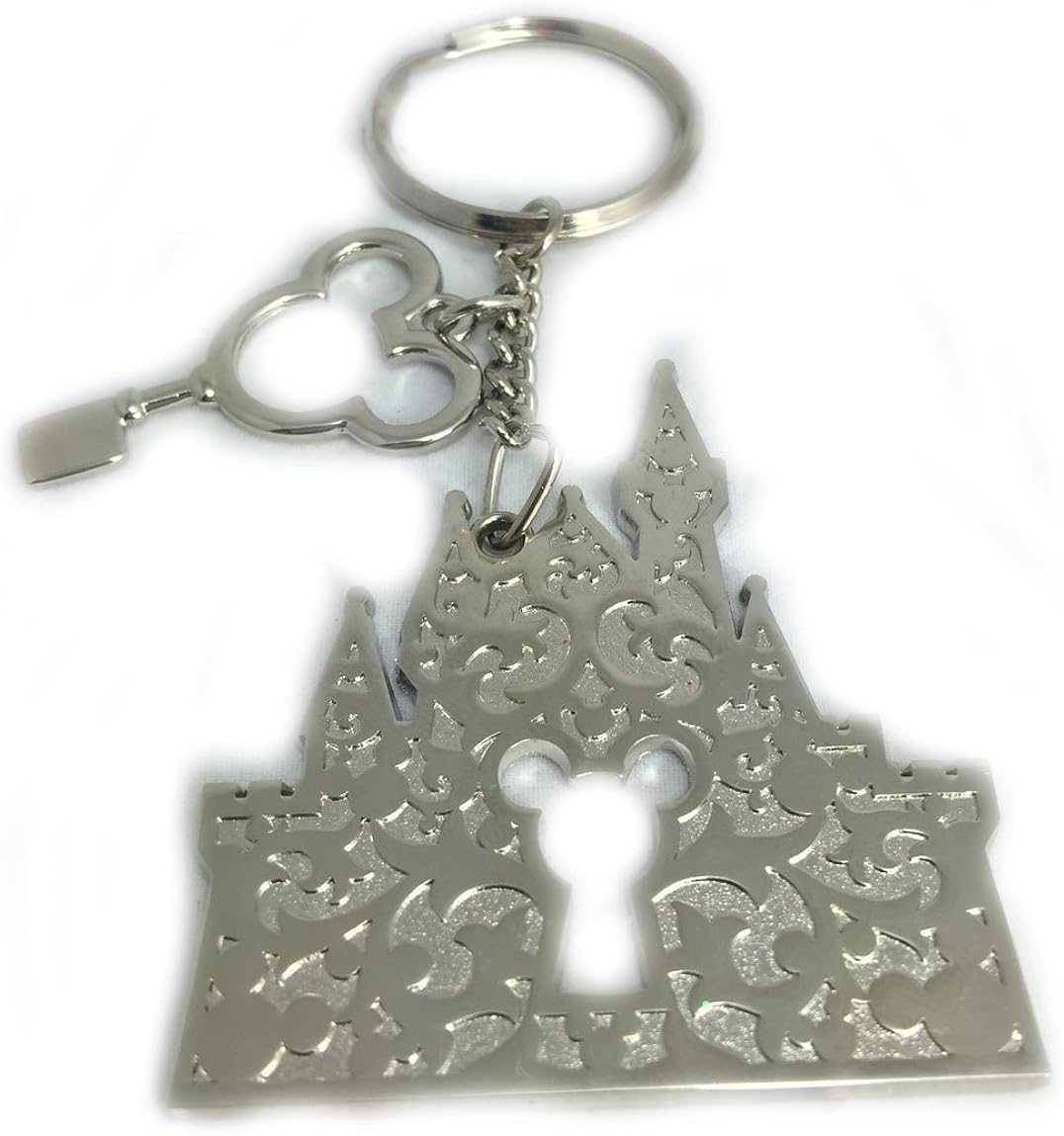 Disney Parks Official Stainless Steel Keychains (Magic