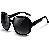 miyya Bug Eye Oversized Polarized Sunglasses Womens, Trendy Retro Sun Glasses for Women 2025, Oversized UV Protection Shades
