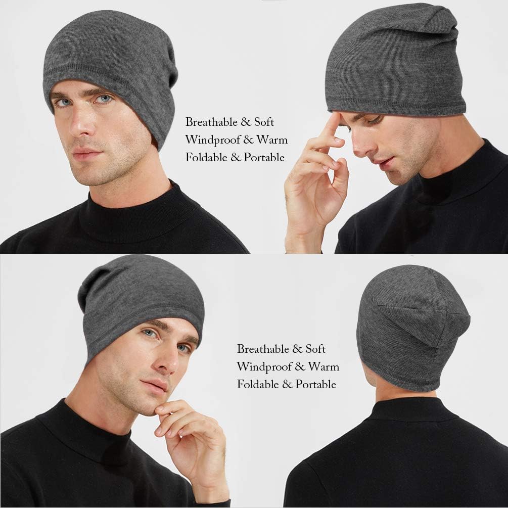 VBIGER Berretto Sottile Unsex Slouch Beanie Cappello Cappelli Donna Uomo  Elastico per Tutte le Stagioni Uomo Accessori berjaya.edu.my