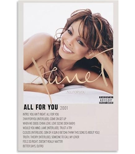 Amazon.com: IVNE HY5V Janet Jackson 3 Canvas Poster Wall