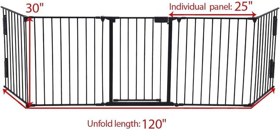 jaxpety fireplace fence