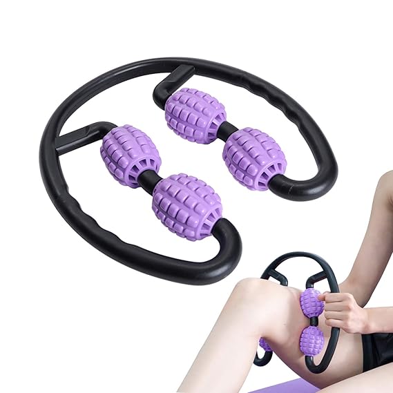 JEEZAO piankowy wałek do uda, elastyczny wałek do masażu 360 ...