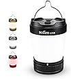 Sofirn LT1S LED Camping Lantern, Rechargeable Lantern with Dimmable 2700K - 6500K Light, Red Light, Compact Handhold Flashlig