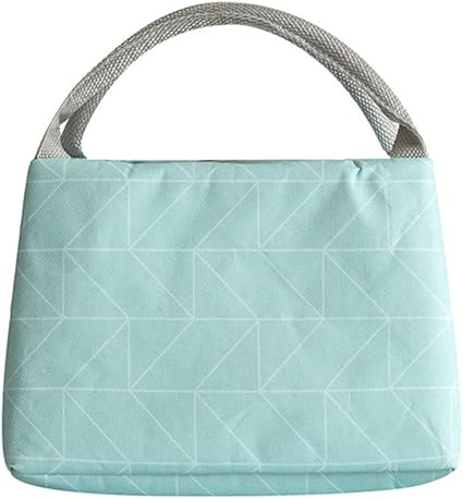 Amazon ランチバッグ チェック柄 ファスナー付き 保冷 保温 お弁当袋 お弁当バッグ 手提げバッグ おしゃれ レディース 子供 通勤通学 ピクニック ランチトート ブルー 新作店舗 ランチバッグ ランチ巾着 ランチベルト 通販