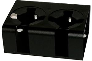 Tuffy Rear Drink Holder 9 Degree Angle - Black