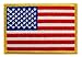 Bundle 4 Pieces - Tactical Gear USA Flag Patch American Embroidered US United States of America Military Uniform Emblem Morale Patches