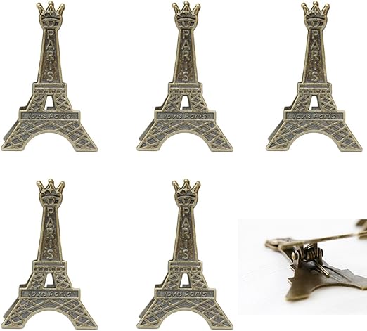 Amazon Com Icyang 10pcs Small Creative Vintage Metal Eiffel Tower