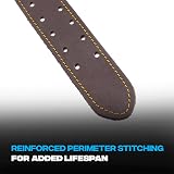 OX Pro 3 inch Tool Belt Oil-Tanned Leather Size Small Medium Blue view 4