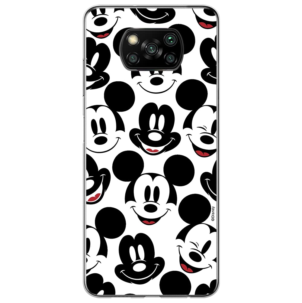 ERT GROUP mobile phone case for Xiaomi POCOPHONE X3 original and officially Licensed Disney pattern Mickey 018 optimally adapted to the shape of the mobile phone, case made of TPU