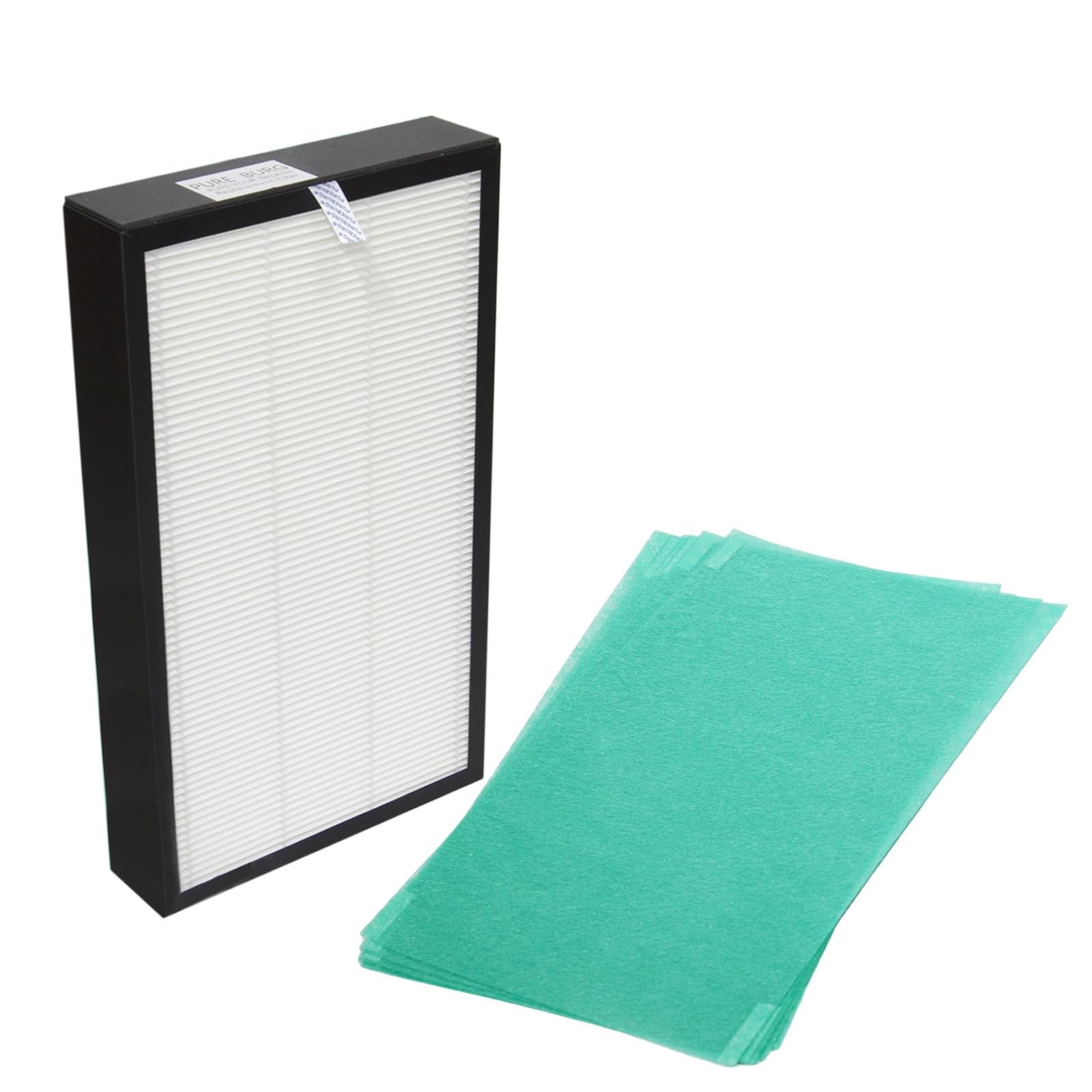PUREBURG Replacement True HEPA Filter Set Compatible with Fellowes AeraMax Pro AM2 Air Purifier (94161),H13 9544301 & Pre-Filters 9608401