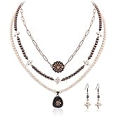 Rustic Couture's Western Necklace for Women Cowgirl Vintage Turquoise Country Jewelry