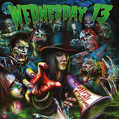 Album Art for Calling All Corpses (Green Vinyl) by Wednesday 13