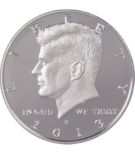 2014 S Kennedy Half Dollar Choice Proof 90% Silver 50c US Coin