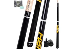 CUEELF Heavy Hitter Jump Break Pool Cue 20oz 21oz 22oz 23oz 3-Piece Pool Stick Extra Hard Bakelite Tip for Explosive Breaks and Effortless Jumps