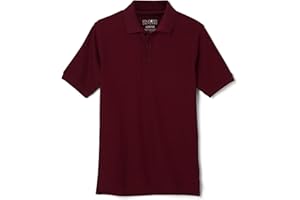 Educated Uniforms Boys 2T-20 Short Sleeve Pique Polo Uniform Shirt