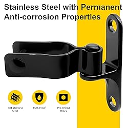 4 Pack 1-3/8 Inch Heavy Duty Gate Hinge, 304