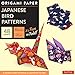 Origami Paper - Japanese Bird Patterns - 8 1/4