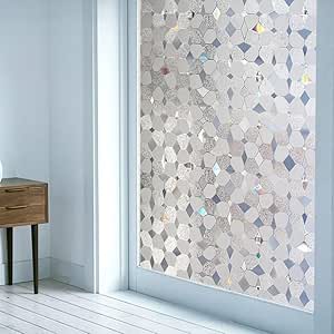 Película decorativa para ventana de privacidad con película de vidrio