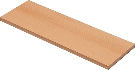 IB-Style - Holzboden | 6 Abmessungen | 4 Dekore | Stärke 19 mm | Regalsystem Wandregal Wandboard | Buche 600x200x19 mm