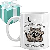 It's Called Trash Can Not Trash Cannot Coffee Mug - Office Mug - Coworker Birthday Gift for Him Her - Funny Raccoon Gift for Best Friend Boyfriend Girlfriend Husband Wife - Coworker Mugs 11OZ