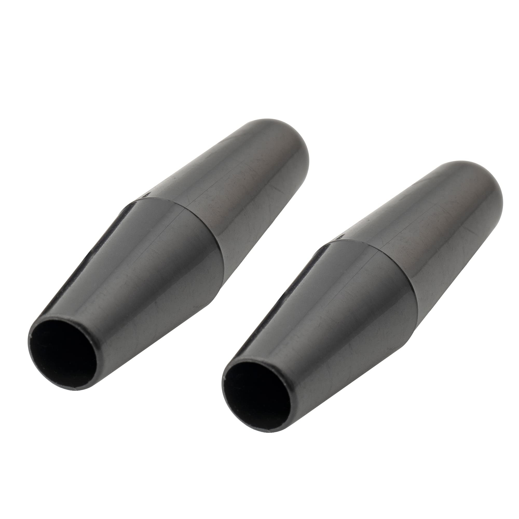 Musiclily Basic Plastic Guitar Tremolo Arm Tips Tremolo Bar Caps for Strat Style Electric Guitar 6mm Whammy Bar, Black (Set of 2)