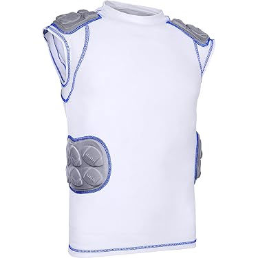 Sport Garde Rash Shock Enfants Rembourré - Protection Poitrine Dos Et Hanches Football Basket