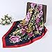 2 PCS Women's Large Satin Square Silk Feeling Hair Scarf 35 x 35 inches