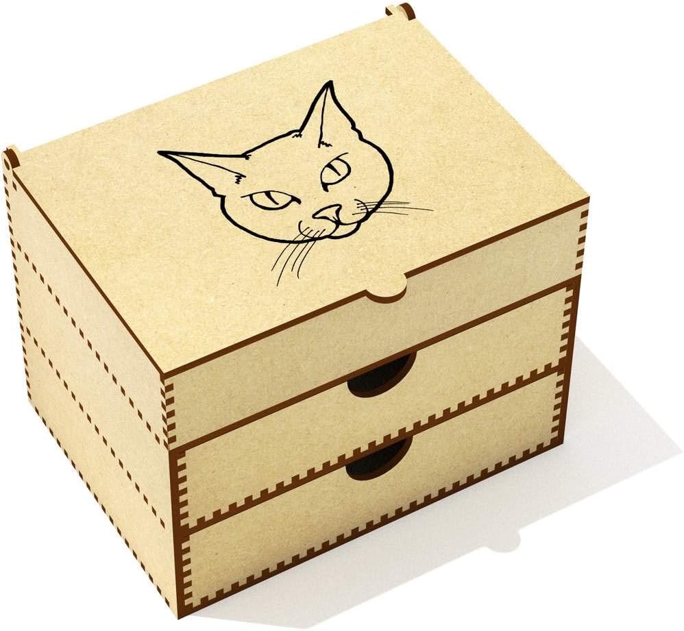 Azeeda Cara de Gato Caja de Maquillaje (VC00018385): Amazon.es: Juguetes y juegos