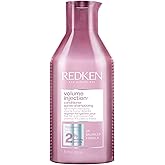 Redken Volume Injection Conditioner For Fine Hair - Adds Lift & Body, Volumizing & Detangling Without Weighing Down, Paraben Free