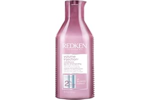 Redken Volume Injection Conditioner For Fine Hair - Adds Lift & Body, Volumizing & Detangling Without Weighing Down, Paraben Free
