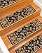NaturalAreaRugs Sydney Carpet Stair Treads Rug (Set of 13), 9 x 29