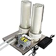 Fermtech Mini 2 Home Pro 10 Inch Cartridge Dual Liquid Filter System, Stainless Steel Wine Beer Mead Kombucha Filter Machine, Mini Jet Hydraulic Filtering Filtration Technology No Spill System