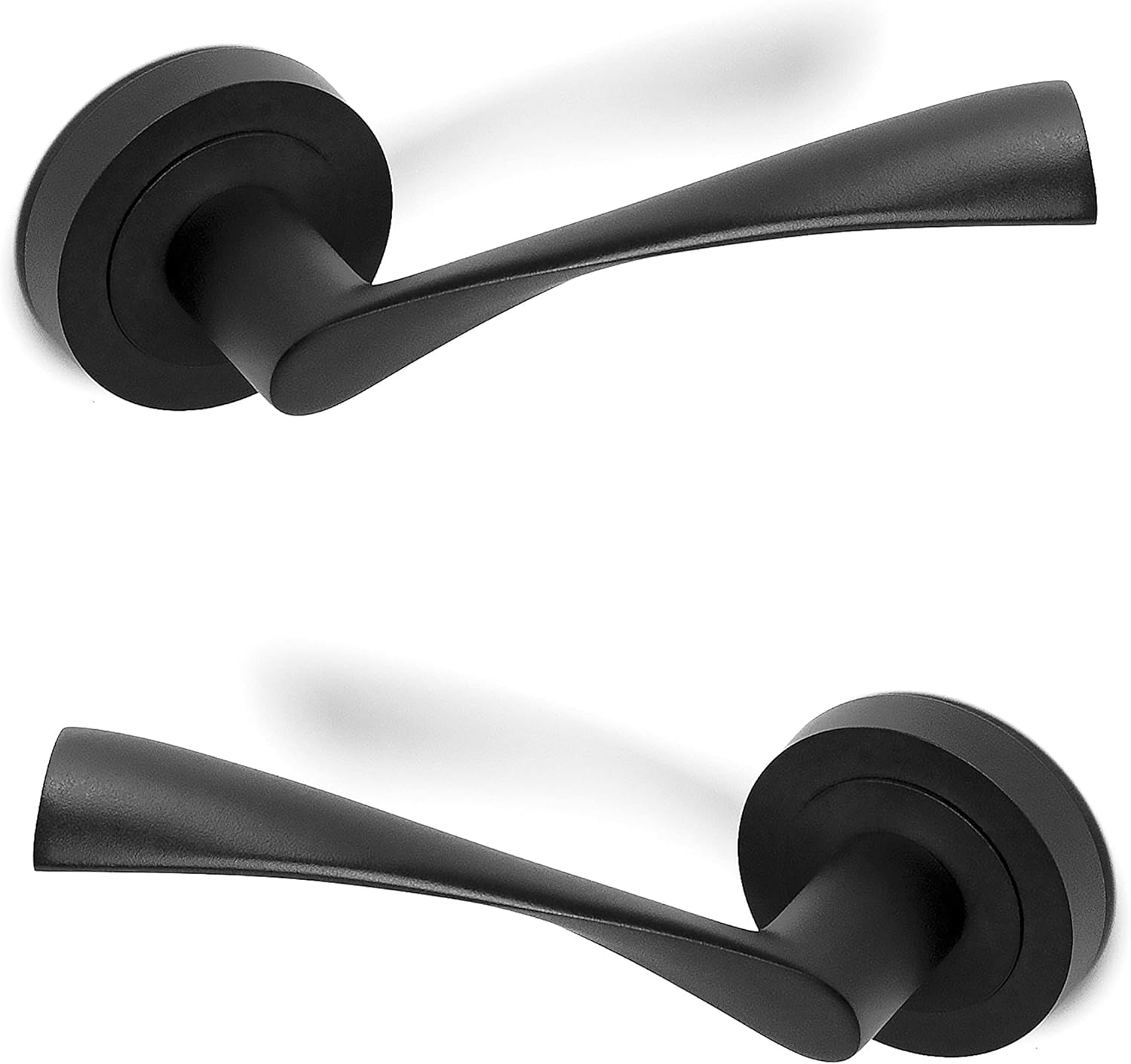 ARCO · Door Handle Set, Black, High Quality Aluminium
