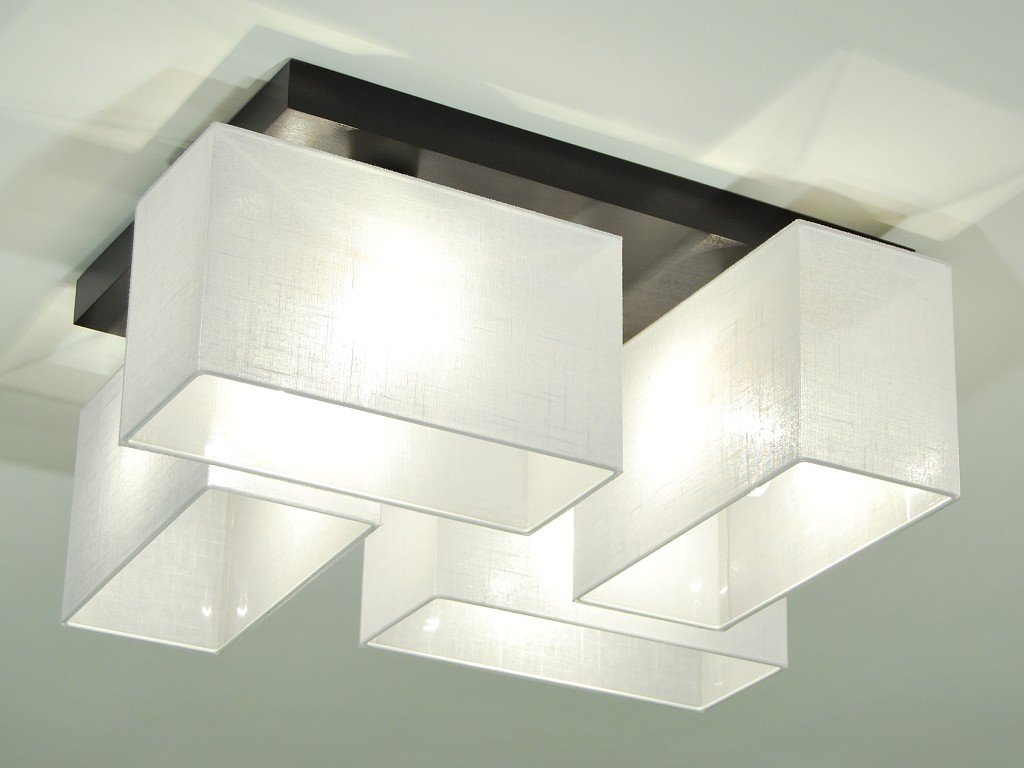 WEIß Lampenschirm 24x10x14H Schirm E27 für Deckenlampe Hängeleuchte