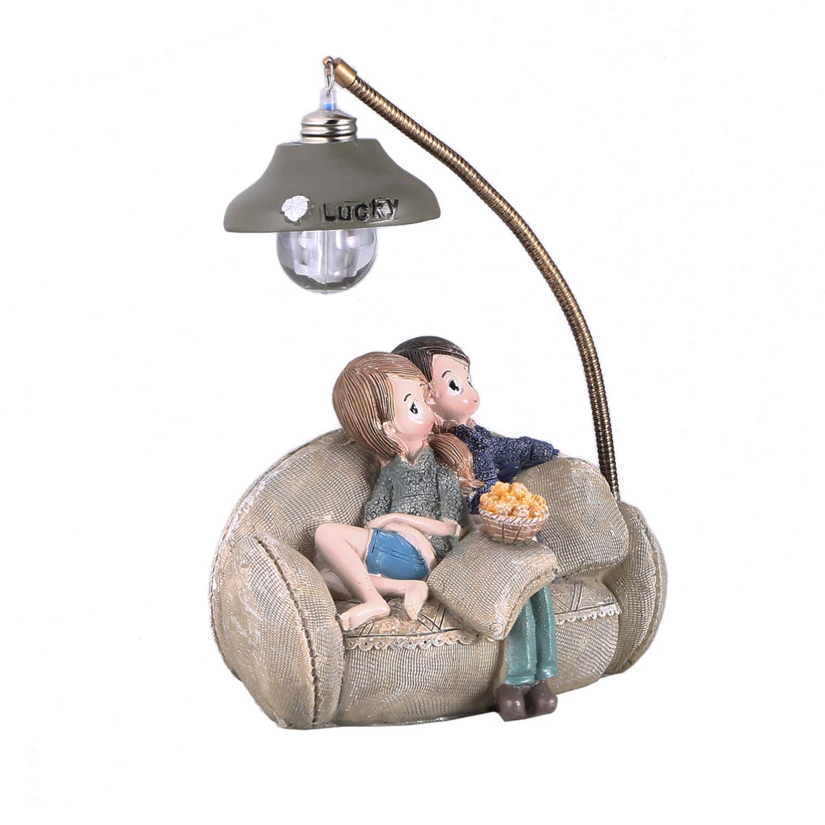 Mini Resin Lamp Decorations Crafts Best for Her for Valentines Day, Anniversary, Wedding, Birthday