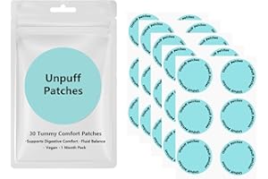 MOKA Kind Patches Unpuff Patches Detox Vitamin Patch Natural Herbal Supplement with Dandelion, Ginger, Fennel, Artichoke & Turmeric Supports Relief from Bloating, Water Retention & Digestive Health 30