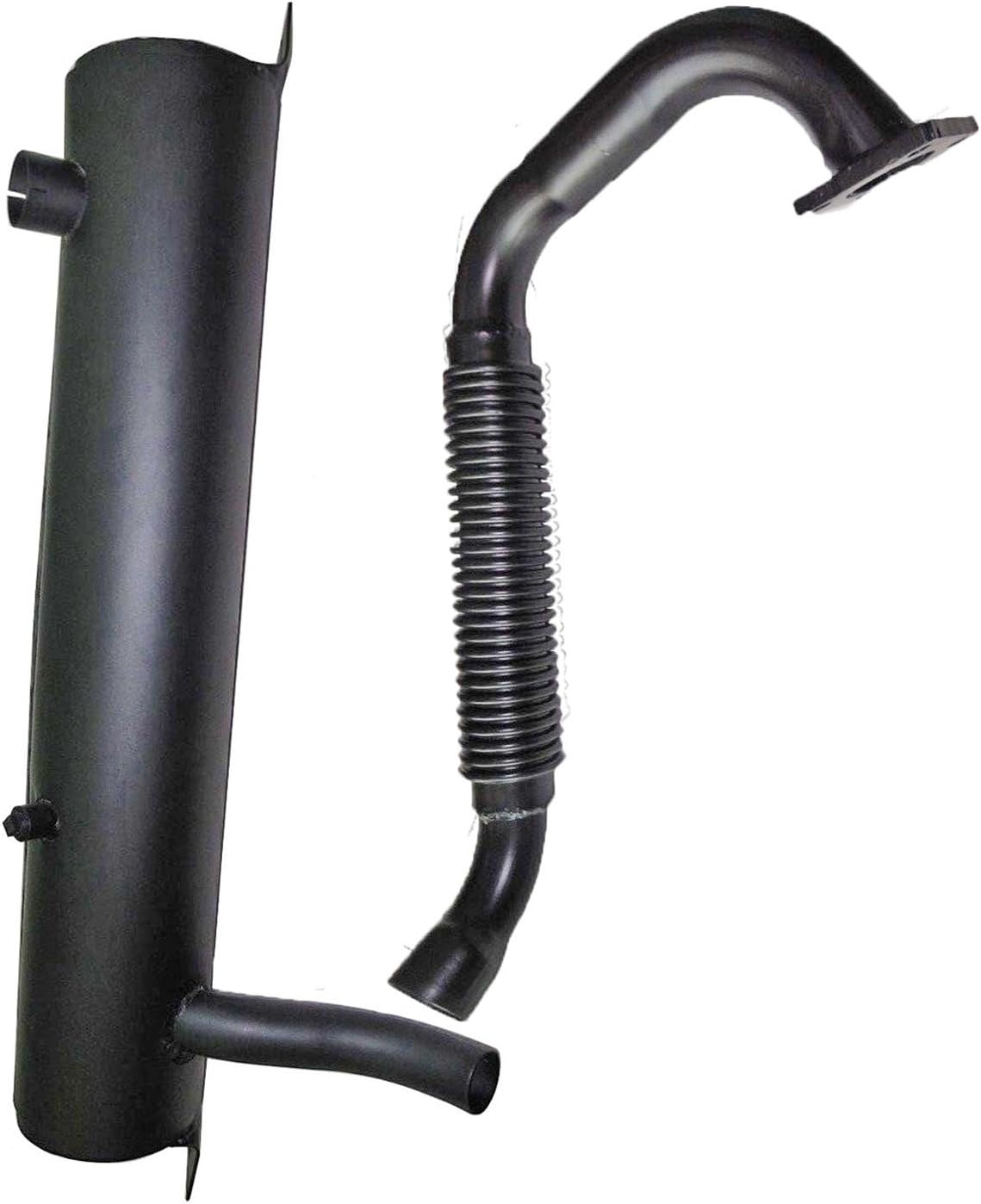Heavy Equipment Parts & Accessories New Exhaust Muffler & Pipe for
