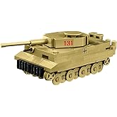 COBI Historical Collection WWII Tiger I 131 Tank Building Set, 144 Pieces
