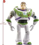 Mattel Disney Pixar Toy Story 4 Buzz Lightyear Movie Scale Posable Figure Ages view 5