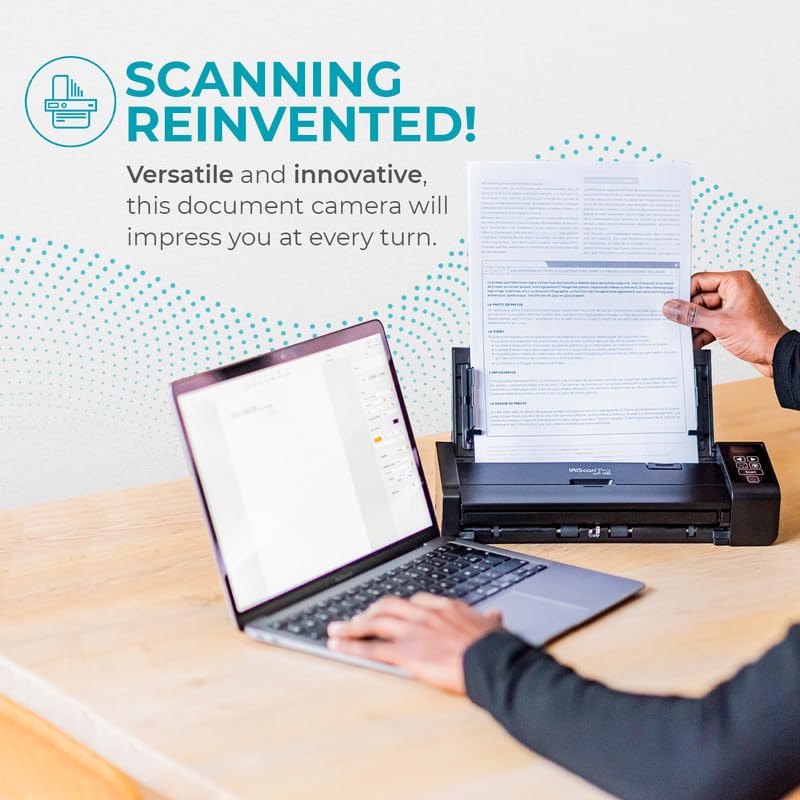 IRIScan Pro Document Scanner duplex-v5PRO 20PPM/40IPM: Desktop Scanner, ADF 20,Free Readiris Editor,scan to Word, PDF,XLS, Bus.Cards to Outlook,USB AC,scan to Cloud Win