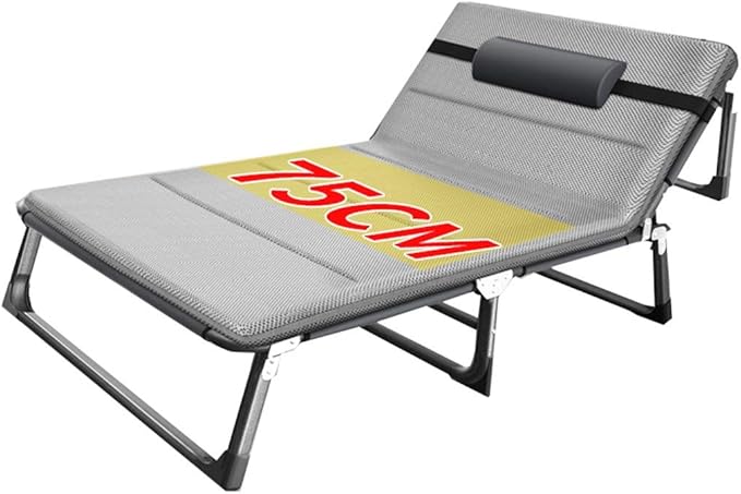 Sillas Plegables, Reclinables, Gris Extra Ancho Silla De SalóN para