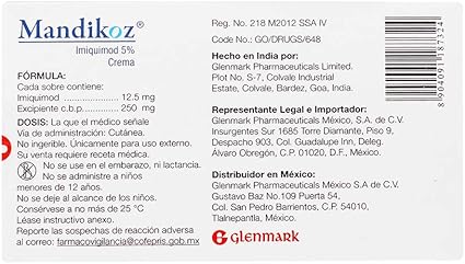 donde consigo imiquimod en mexico