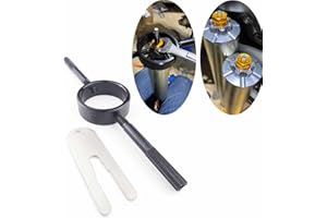 BBBBOX UNIVERSAL MOTORCYCLE FORK SPRING COMPRESSOR TOOL KIT WORKS WITH MOST UPSIDE DOWN SREETBIKE FORKS MADE FROM AIRCRAFT GRADE 6061 ALUMINUM