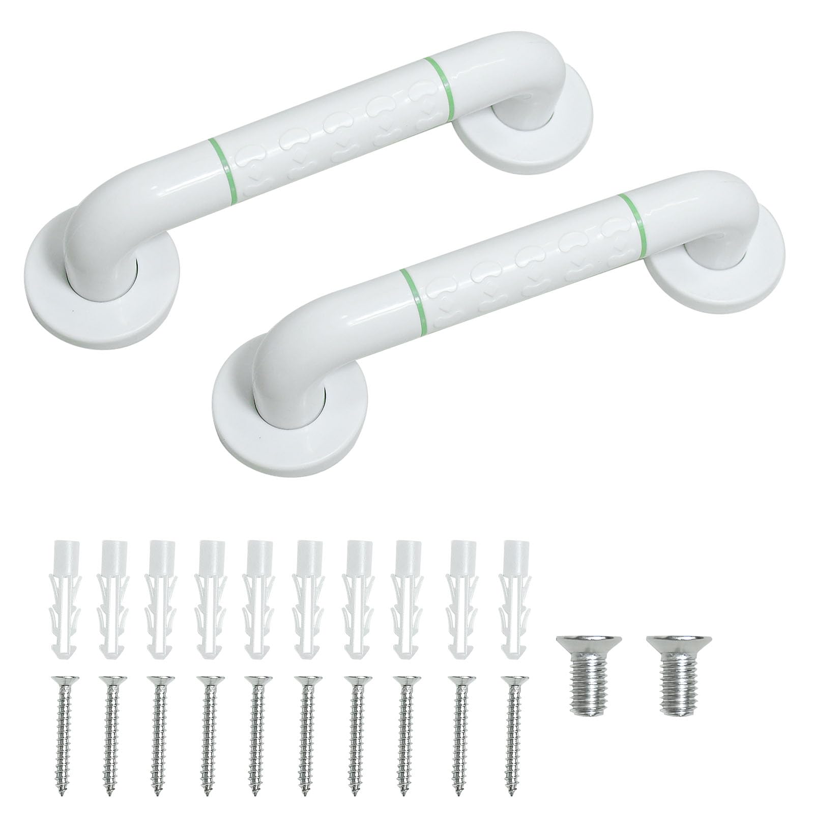 ZephyrCraft Bathroom Grab Rails and Bars - Anti-Slip Grip and Hand Rails for Elderly, Safety Support Handles and Towel Rails, Ideal Bath Aids for Disabled