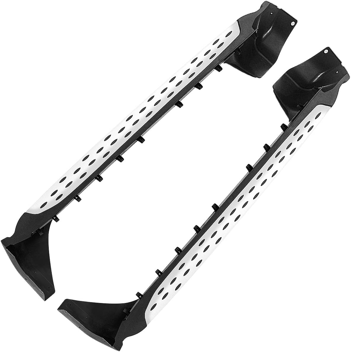 Maxiii Running Board Side Steps Compatible with 2011-2019 Jeep Grand Cherokee Aluminum Nerf Bar
