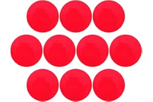 TEMPNAP 10Pcs Red 66Mm Color Correction Lighting Film Sheets for Flashlight Photography Video Filters