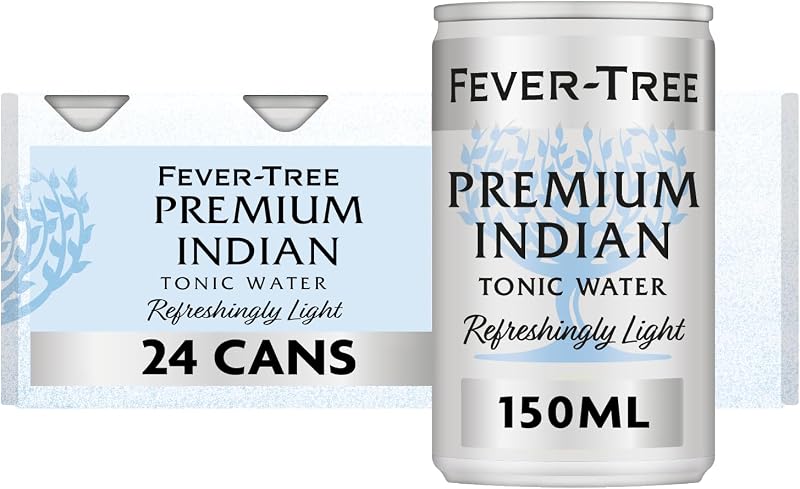 FEVER-TREE Refreshingly Light Indian Tonic Water 24x150ml