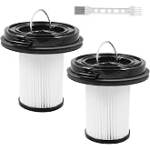 Katerelis 2 Pack Replacement Filter for BISSELL CleanView XR | Lightweight Cordless Vacuum, for Bissell CleanView XR/ XR pet Lightweight Cordless Vacuum - Filter, Washable and Reusable